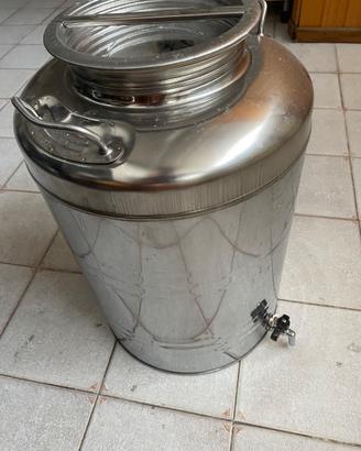 Contenitore in acciaio inox 50L