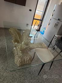 Tavolo in vetro temperato