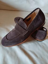 Mocassini uomo marca Sturlini in camoscio 