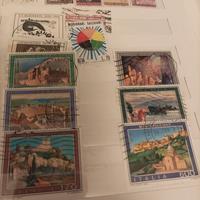 150 francobolli   con album picchio