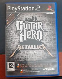 GUITAR HERO METALLICA PS2 PLAYSTATION 2 PAL ITALIA