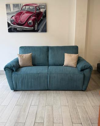 DIVANO LETTO ANTIMACCHIA 200X95 MATERASSO H30CM