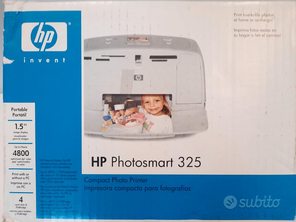 Stampante HP Photosmart A310 senza cartucce fotografica compatta