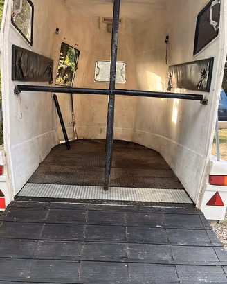 Trailer  Pedretti in vetroresina due posti