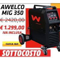 Saldatrice Awelco MIG 350 Multifunzione
