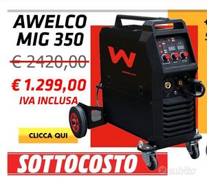 Saldatrice Awelco MIG 350 Multifunzione