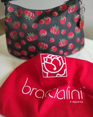 Borsa spalla Braccialini pomodori 