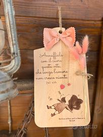 Tagliere con incisione