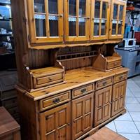 credenza 4 ante in legno massello