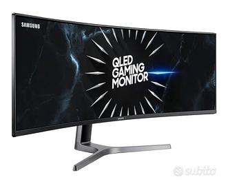Samsung Monitor Gaming CRG9 49" Curvo - Dual QHD