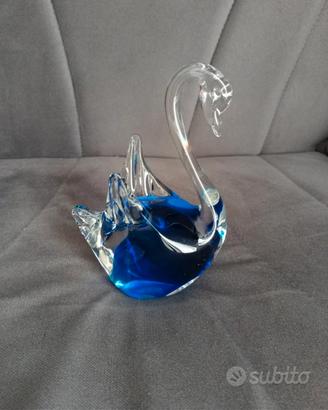 Cigno in vetro di Murano