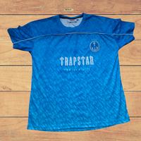 maglietta Trapstar n 22 blu gradiente taglia S 