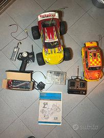 Monster truck + Fiat 500 + caricabatterie hitec