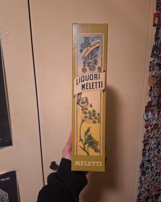 scatola vuota anisetta meletti 