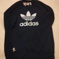 Felpa Adidas 13/14 anni veste anche una S 