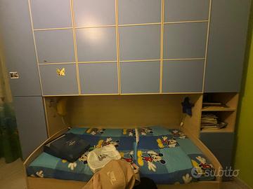 Cameretta con cabina armadio