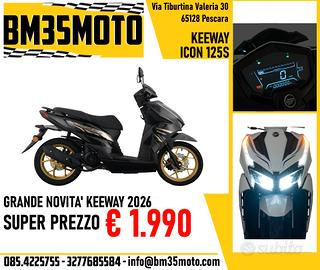 Keeway Icon 125S - GRANDE NOVITA'
