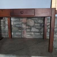 TAVOLO ANNI 50 CON PIANO IN MARMO