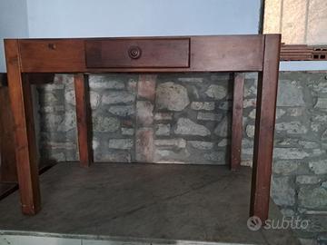 TAVOLO ANNI 50 CON PIANO IN MARMO