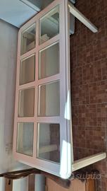 tavolo laccato bianco per 6 persone 