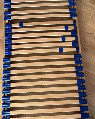 Rete Singola a Doghe Legno Materassi & Materassi
