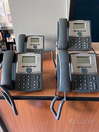 Lotto da 4 telefoni fissi CISCO