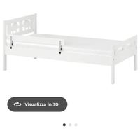 Lettino ikea con materasso