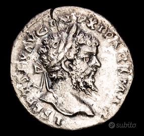 Moneta Antica Impero Romano Denario Argento