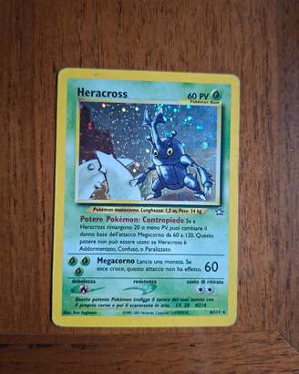 Heracross 6/111 Neo Genesis Card Pokemon 