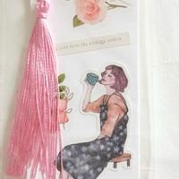 segnalibro con nappina