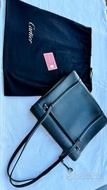 Borsa nera elegante Cartier