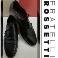 FRATELLI ROSSETTI UOMO SCARPA STRINGATA pelle nera