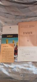 Materiale cartaceo anni 50