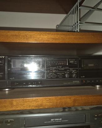 registratore a cassette stereo Sony TC-WE305.
