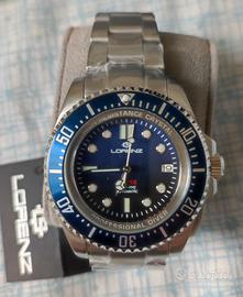OROLOGIO LORENZ AUTOMATICO SUB 300M COSTO 890€ NEW