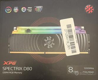 Adata Ram Gaming Xpg Spectrix D80 Ddr4 3200Mhz Cl1