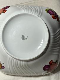 Insalatiera  quadrata Vecchio Ginori