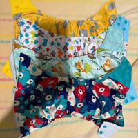 Pannolini lavabili (4) + set di ricambio