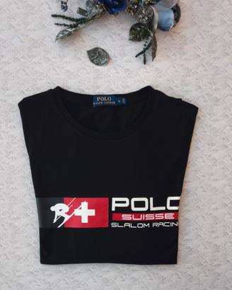 Polo Ralph Lauren-T-Shirt-Vintage -Nera-TG L