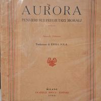 Nietzsche - AURORA - pensieri su pregiudizi morali