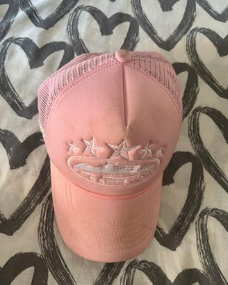 Cappello rosa corteiz