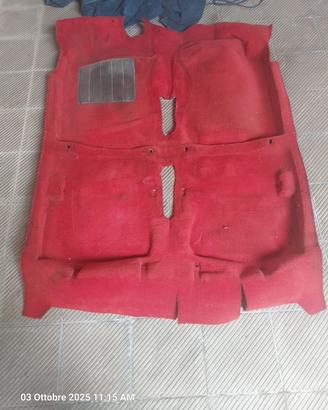 MOQUETTE O IMPERIALE ROSSA  PEUGEOT 205