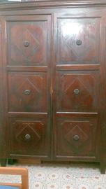 ARMADIO DECORATO VINTAGE