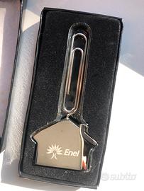 Enel gadget porta memos in metallo