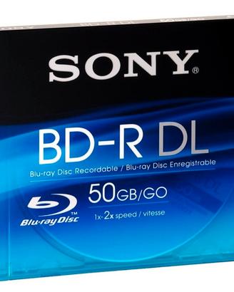 Sony BD-R DL 50GB NUOVI 
