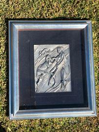 Quadro bassorilievo Remo Brindisi