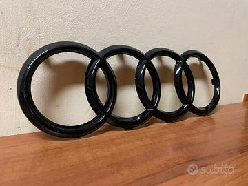 Stemma Audi S-Line Nero Opaco