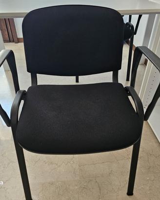 Sedia in tessuto per ufficio
