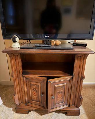 Tavolino porta Tv + mobiletto soggiorno+ angoliera