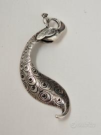 Pendente Pavone Trollbeads Ciondolo Argento